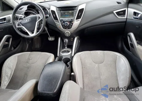 2012 Hyundai Veloster z USA, uszkodzony, nr VIN KMHTC6AD3CU044222